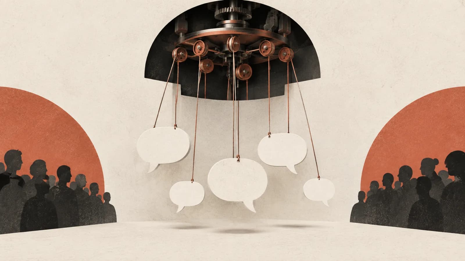Illustration for AI-Enabled Influence Operations