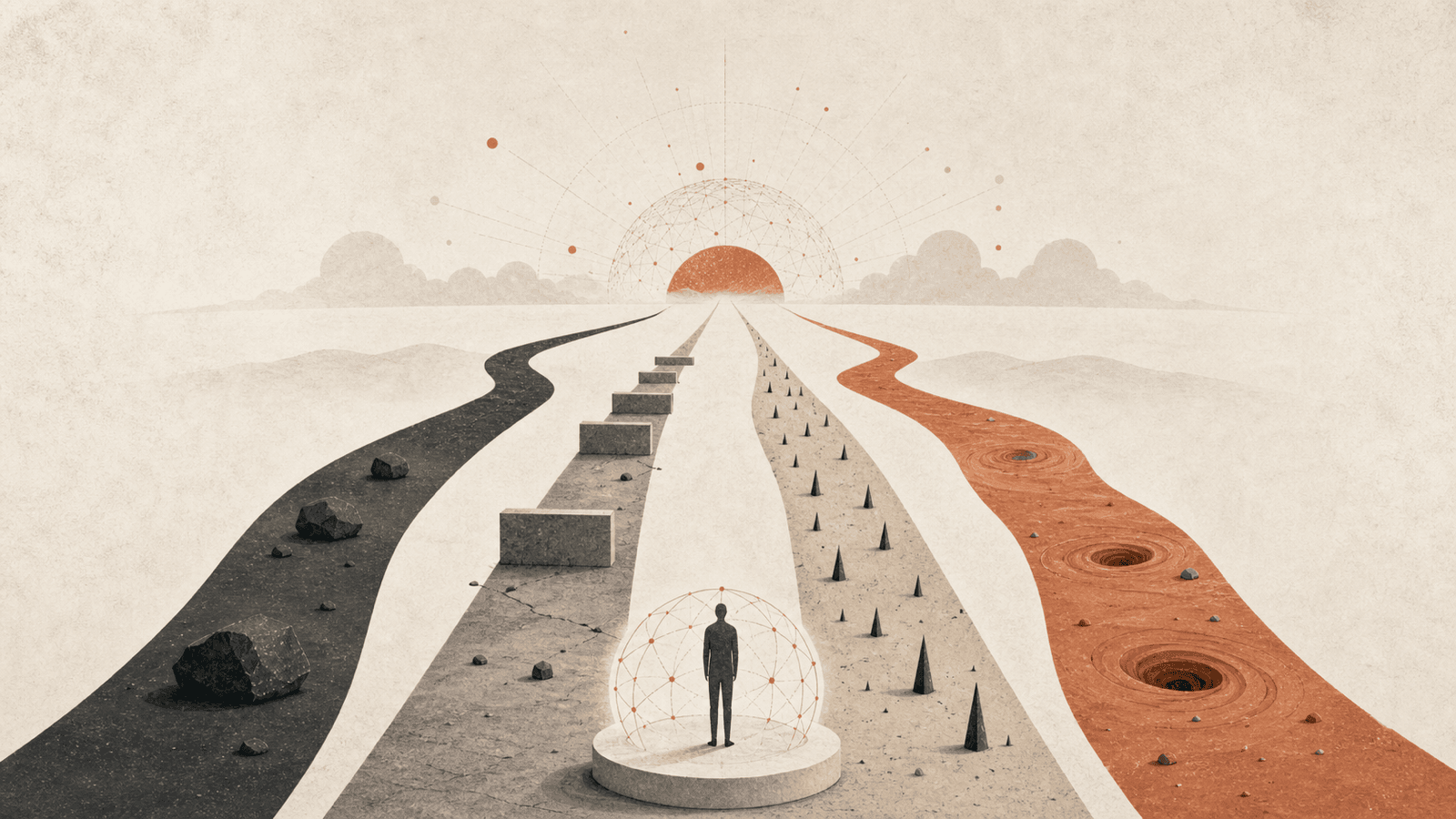 Illustration for AGI-to-ASI Pathways