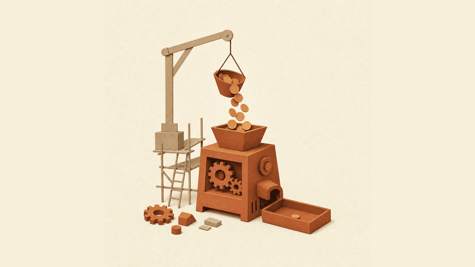 Illustration for AI Investment Story, Not Efficiency Story