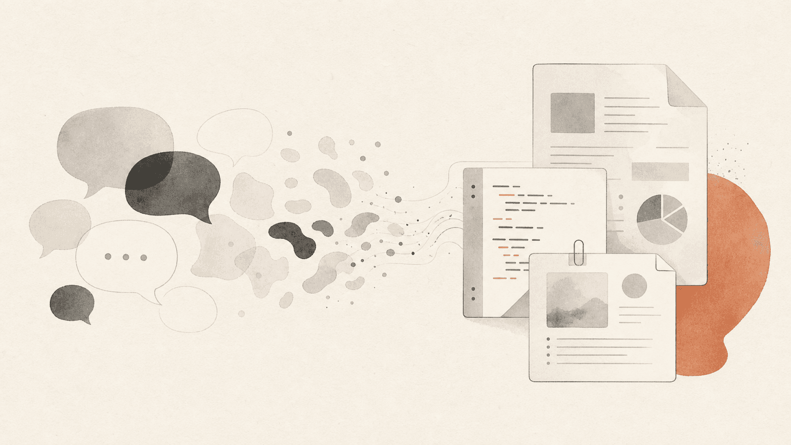 Illustration for Conversation Artifacts