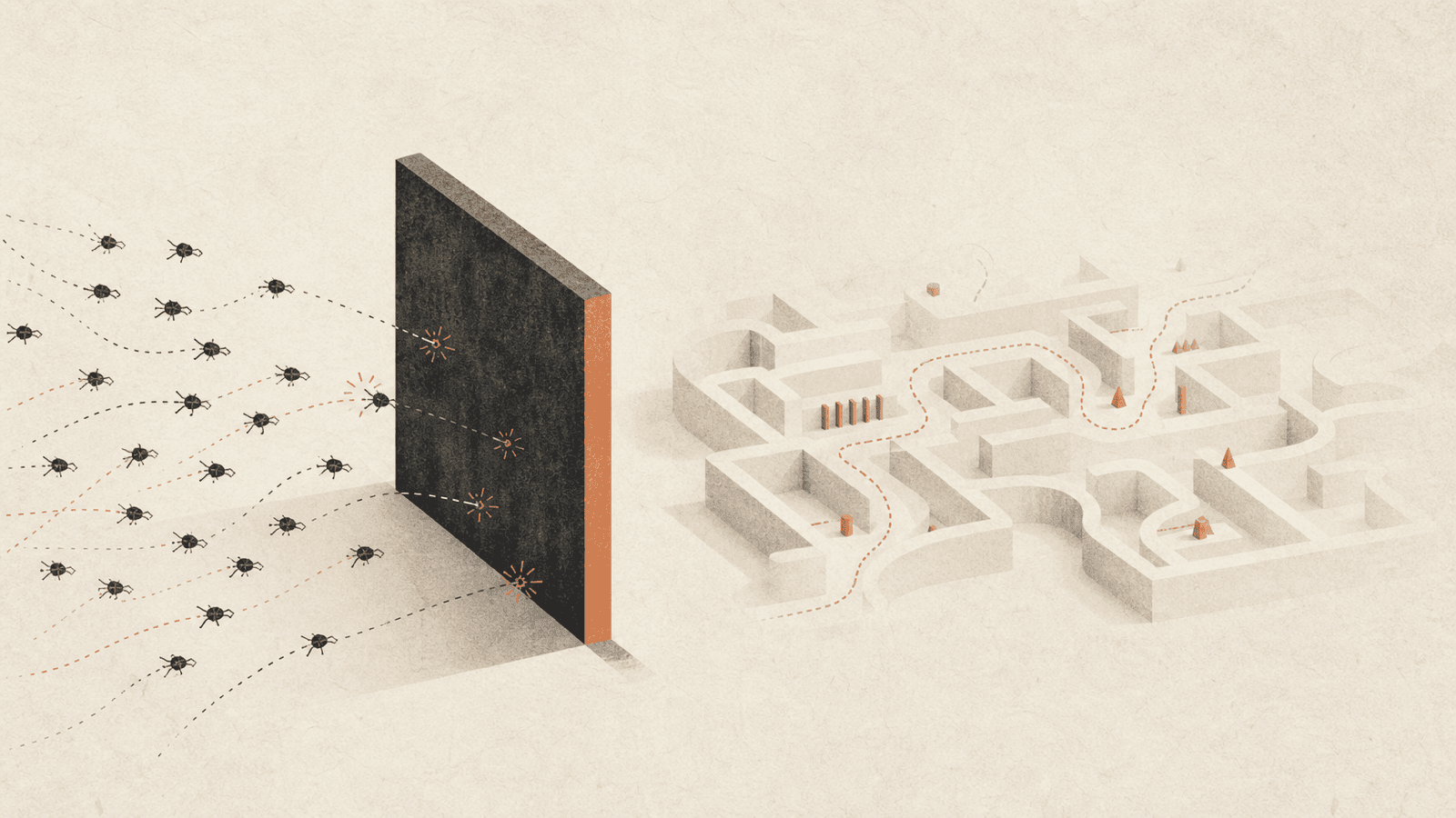 Illustration for Impossible, Not Tedious (Design Test)