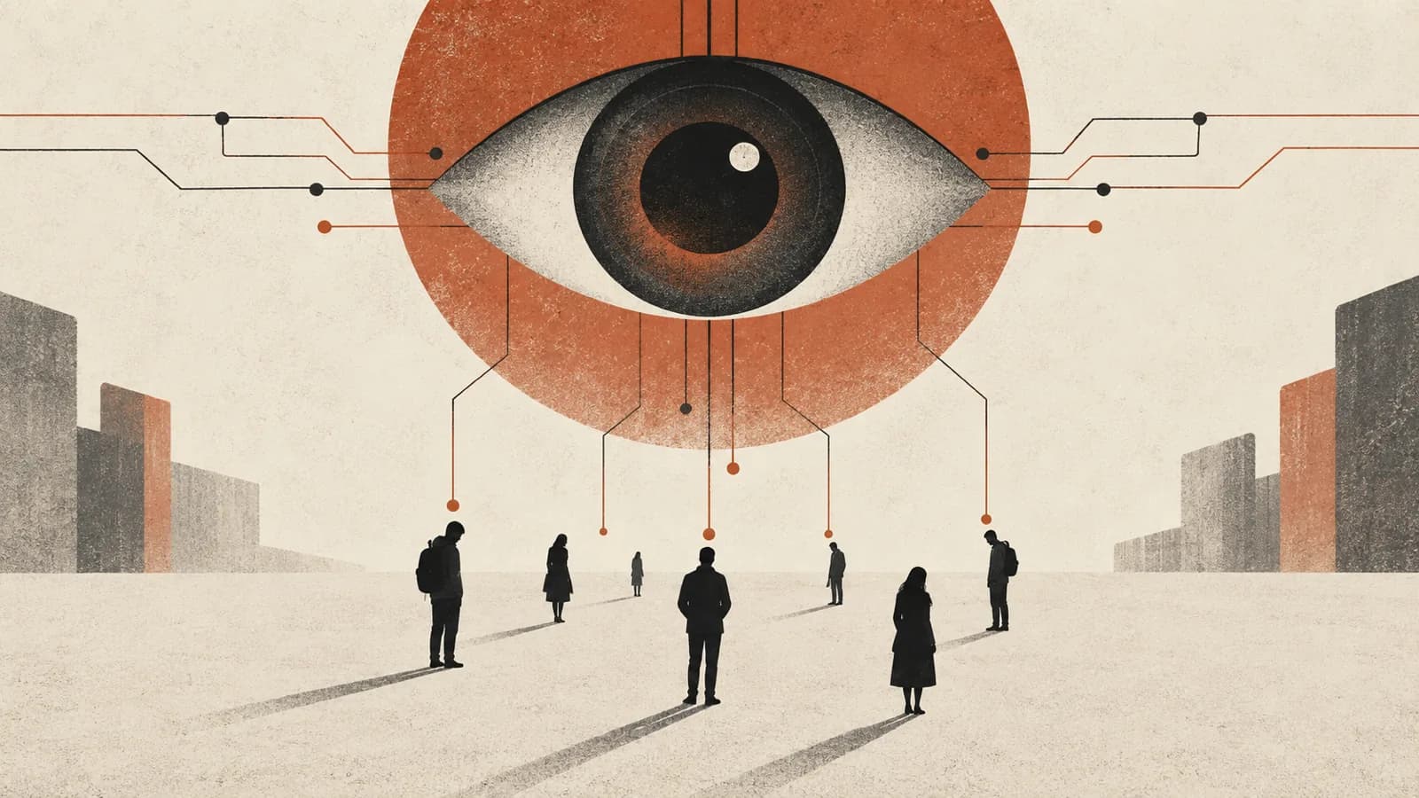 Illustration for AI-Enabled State Surveillance