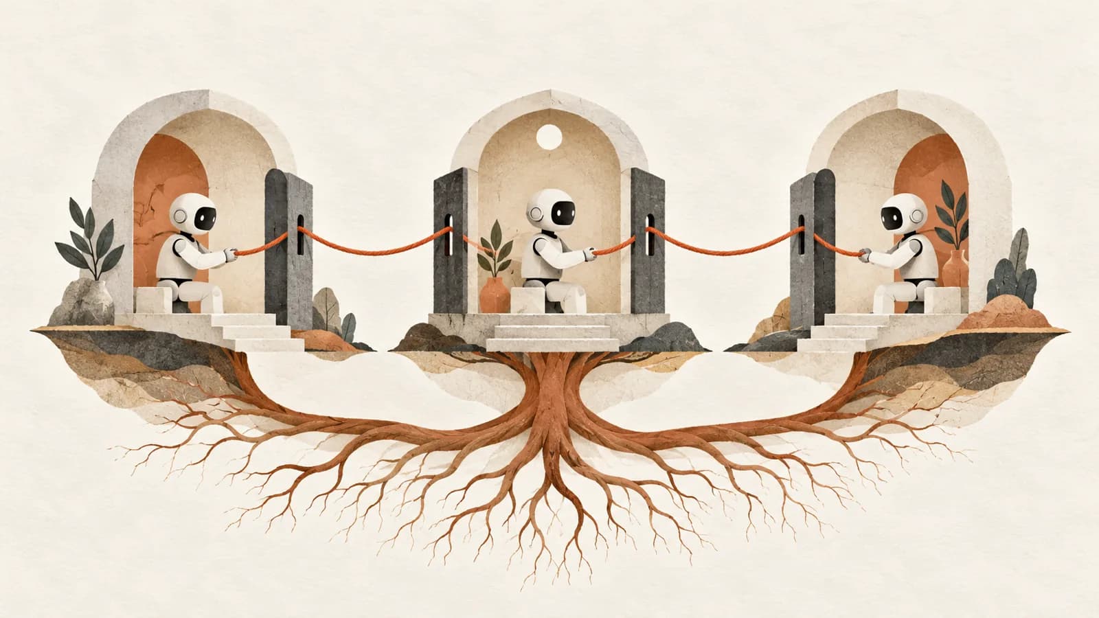 Illustration for Cross-Agent Containment: Where a Per-Agent Control's Trust Comes From