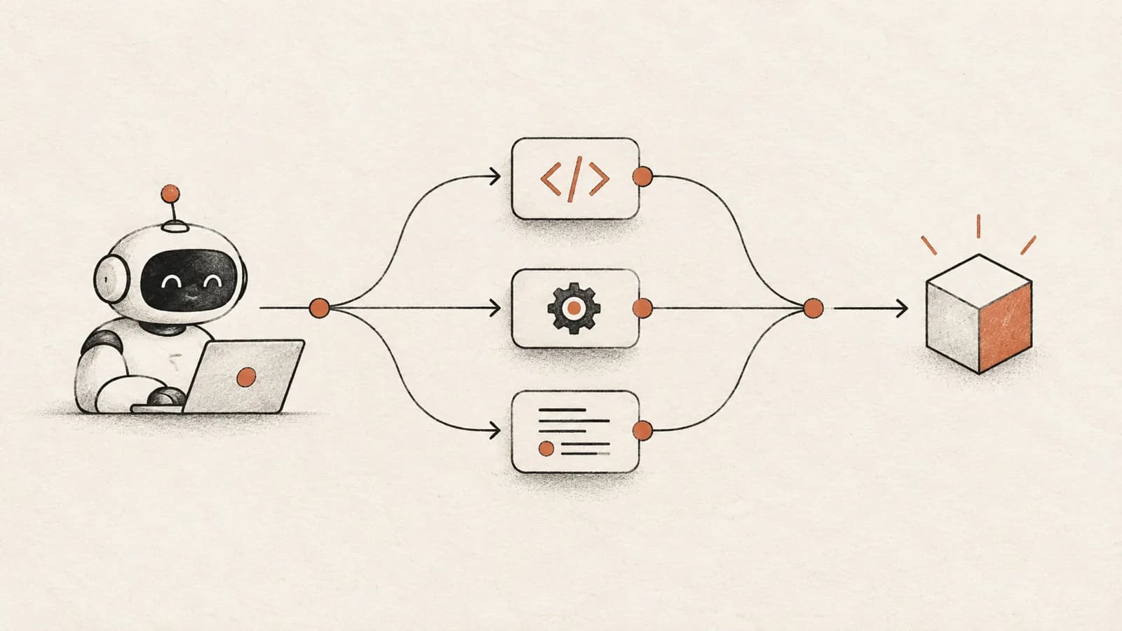 Illustration for Dynamic Concurrency in Coding Agents