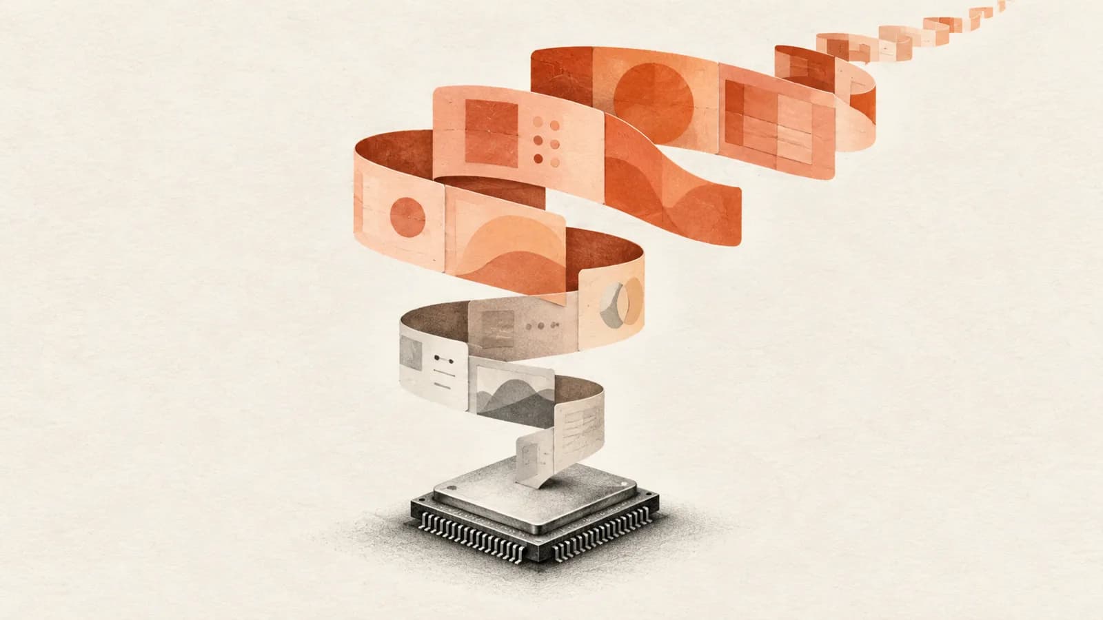 Illustration for Software-Driven Intelligence Explosion