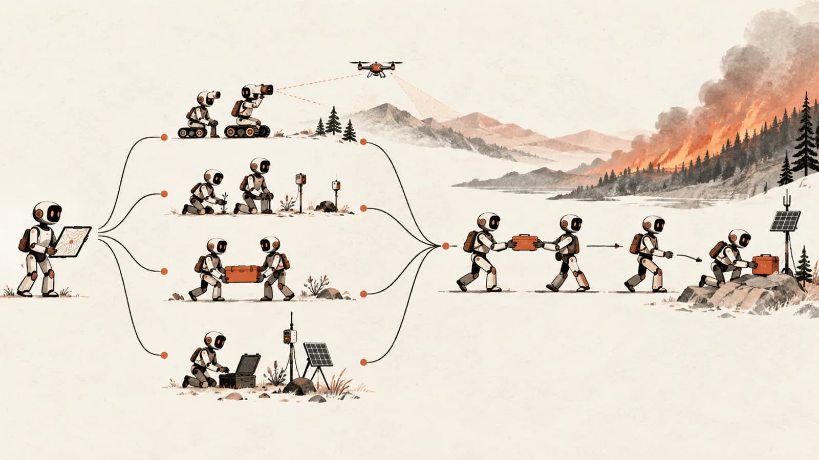 Illustration for Task-Specific Organizational Hierarchies