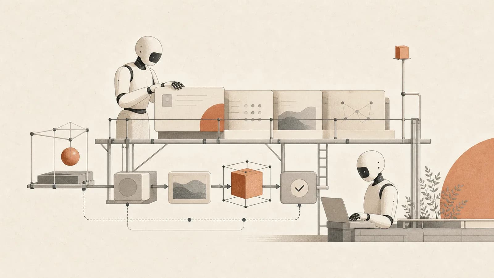 Illustration for Agentic Misalignment (AM)
