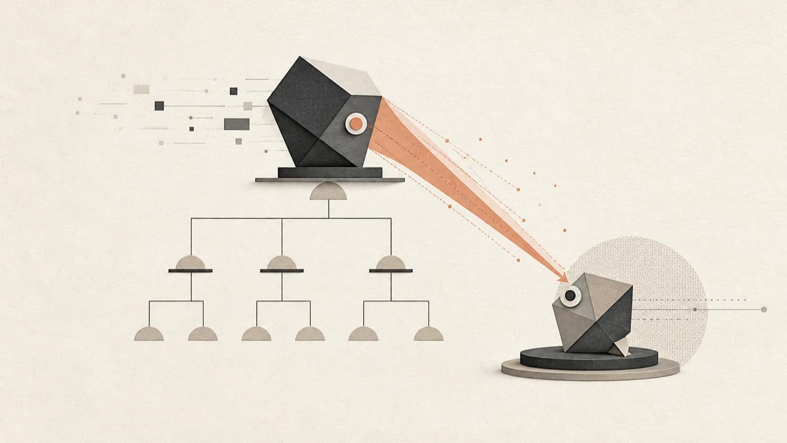 Illustration for AI-to-AI Coercion