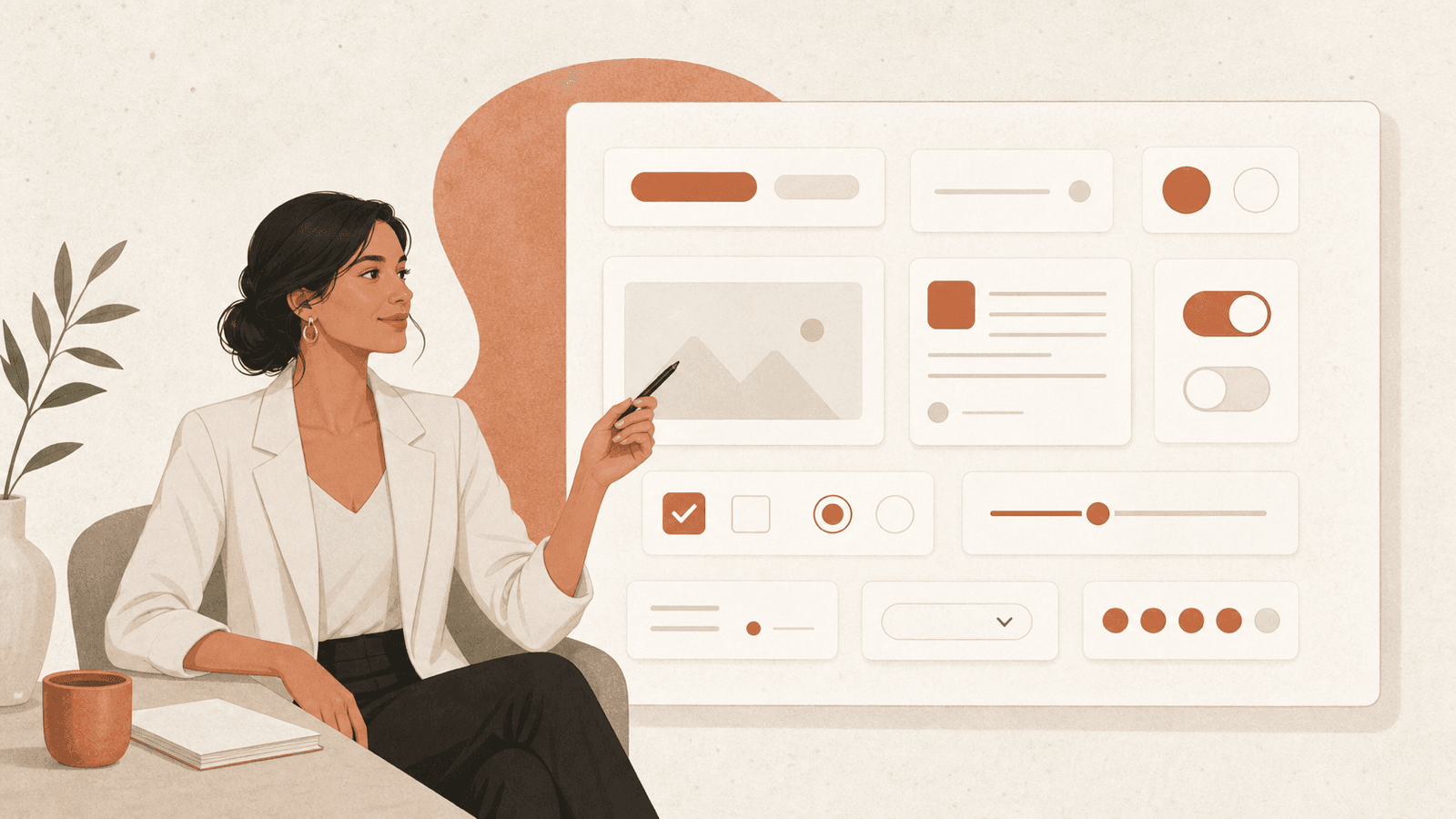 Illustration for Claire Vo