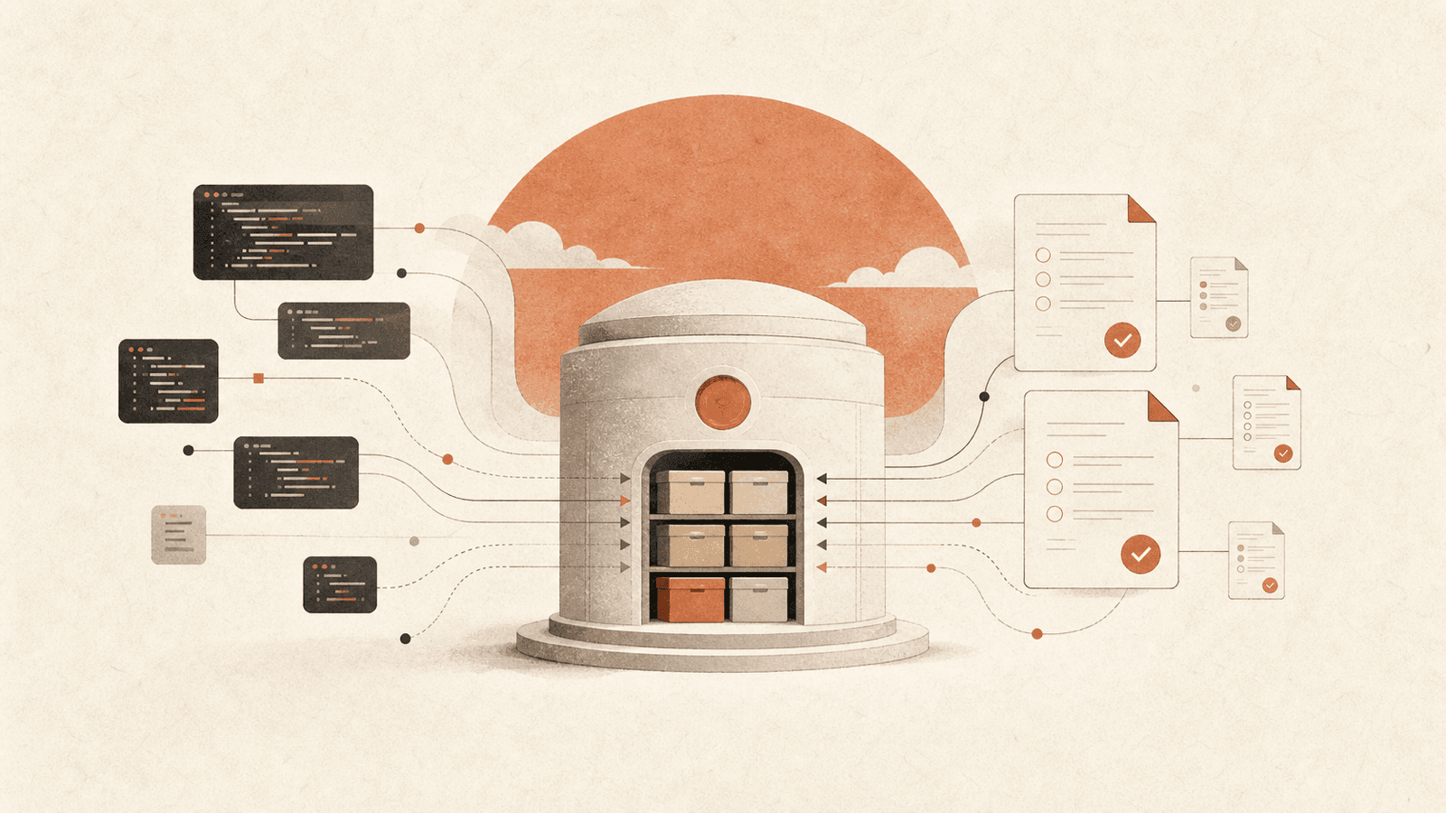 Illustration for Code as Source of Truth