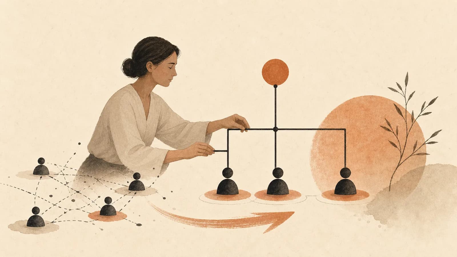 Illustration for Human-AI Accountability Redesign