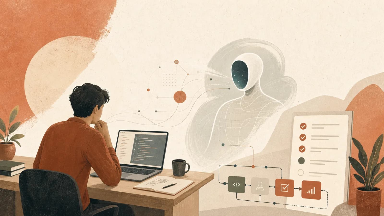 Illustration for Learning to Co-Work with AI: A Software Engineer's Field Guide