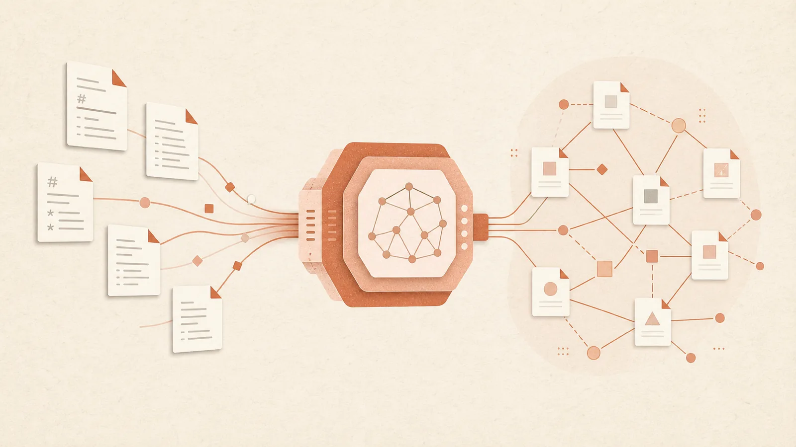 Illustration for LLM-as-Compiler Knowledge Base