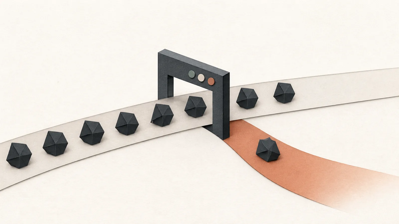 Illustration for Misalignment in Production Agent Traffic