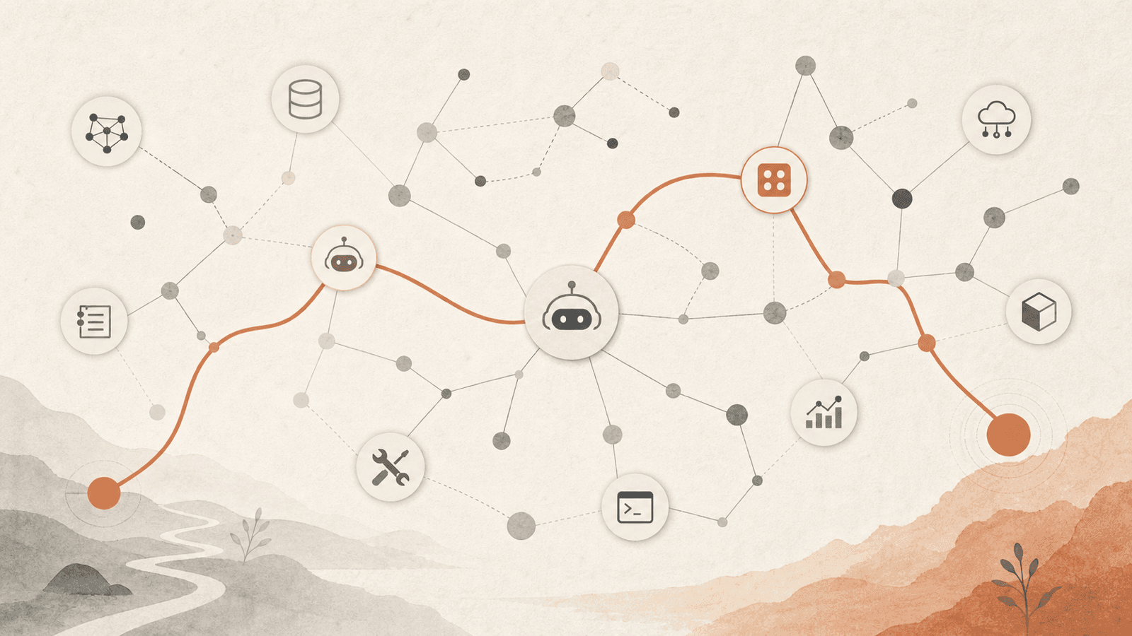 Illustration for MOC — AI Engineering & Agent Tooling