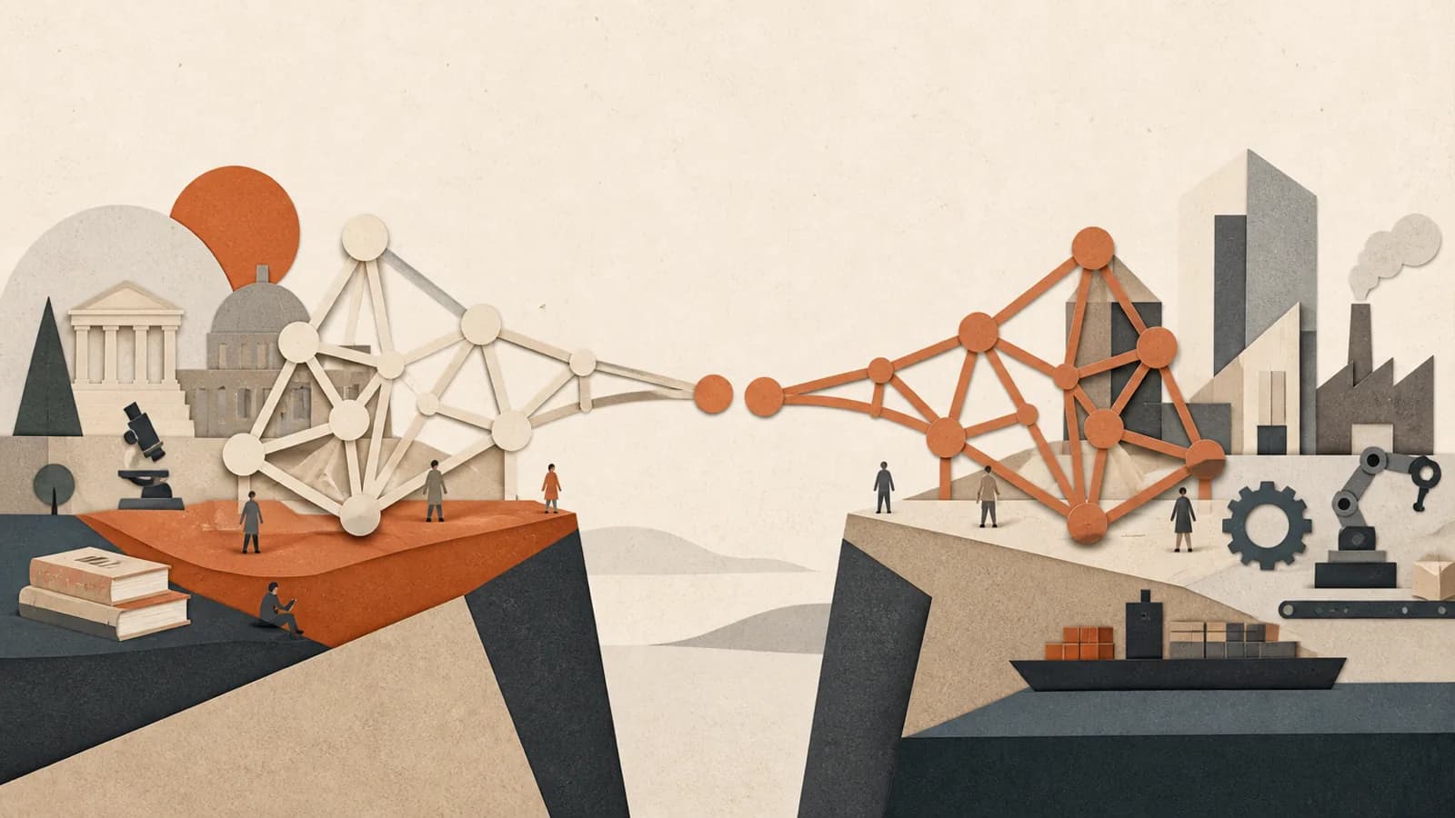 Illustration for Open Weights as Competitive Strategy