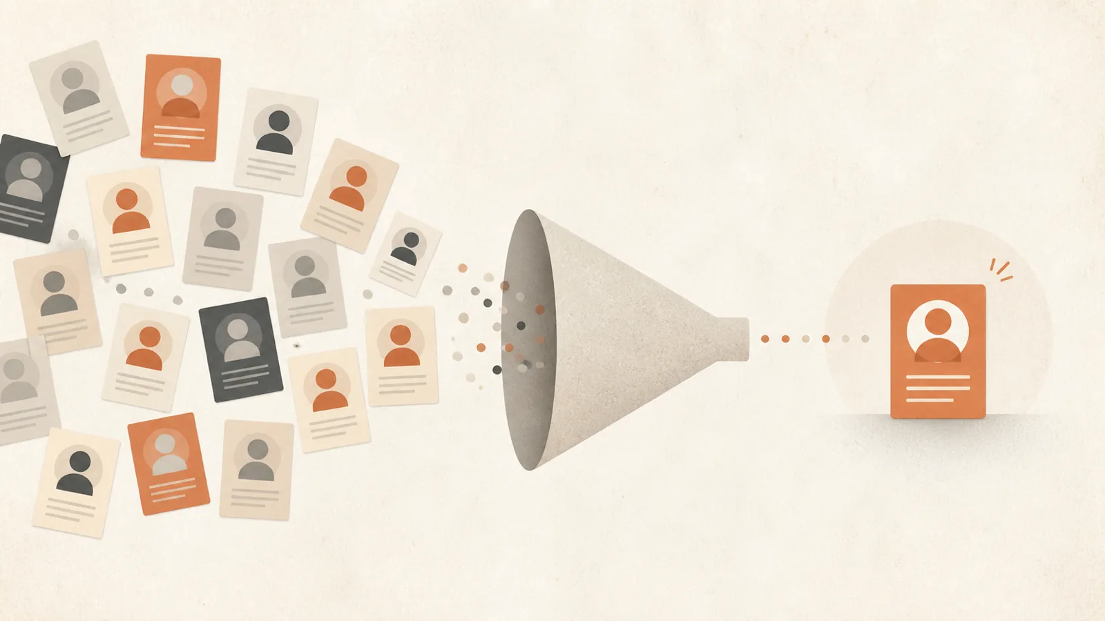 Illustration for Selection Under a Submission Budget