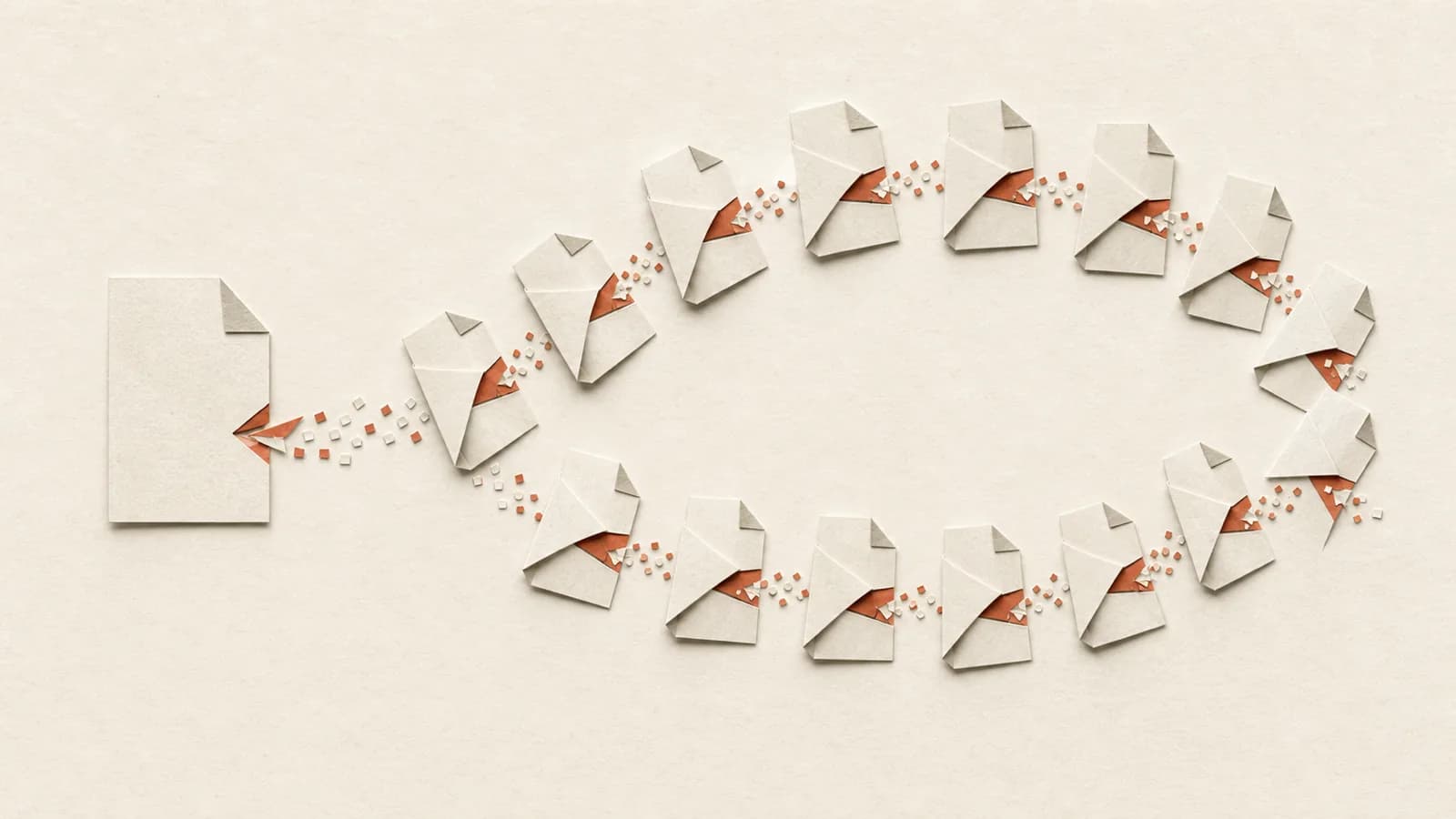 Illustration for Self-Propagating Prompt Injection (AI Worms)