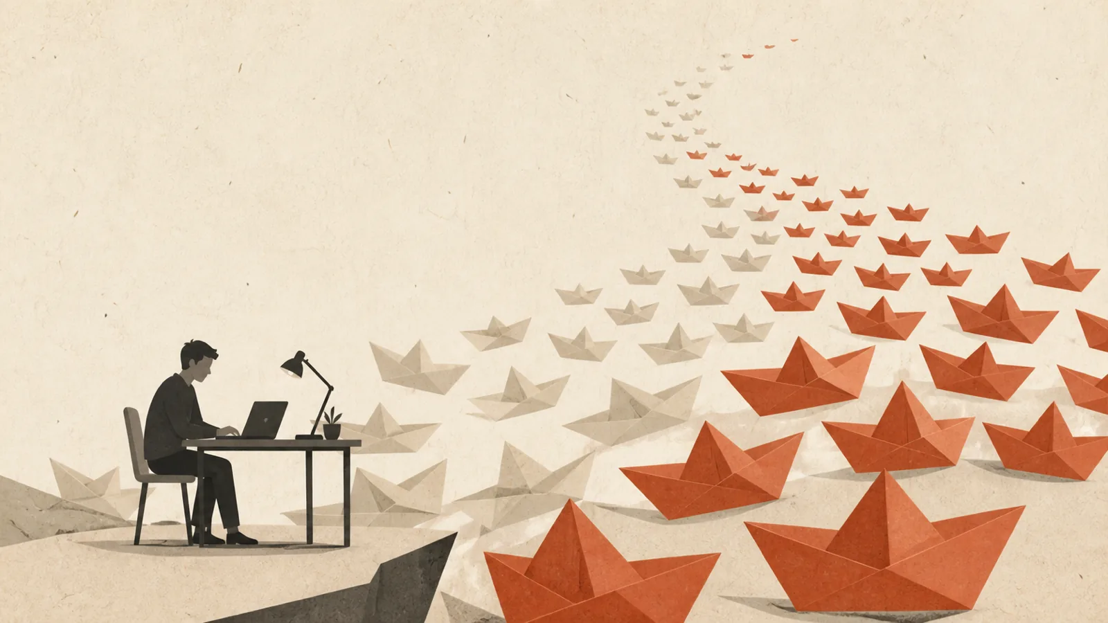 Illustration for The Solo-Founder Shift